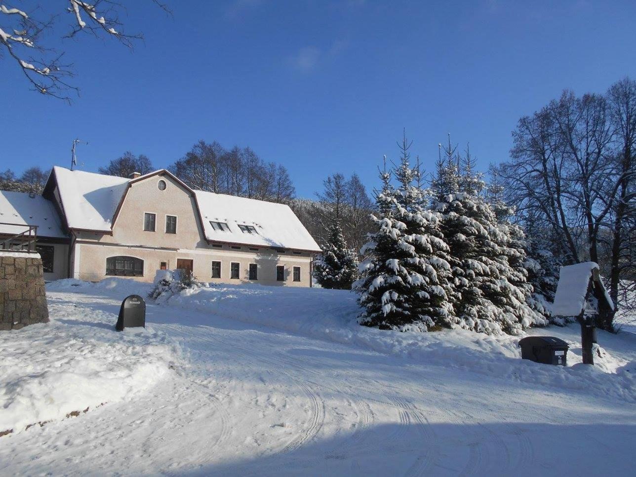 Penzion Vápenka Horní Maršov Exterior foto